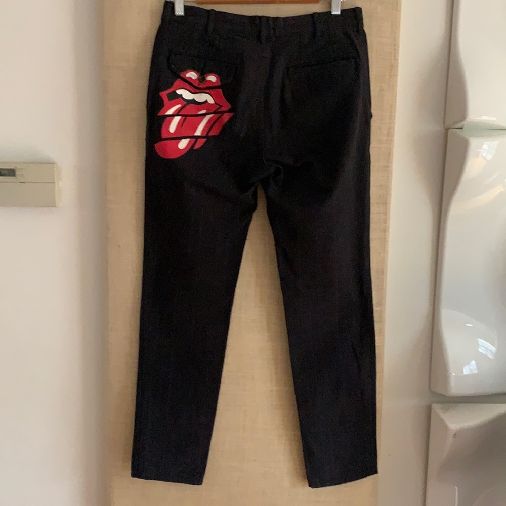 CDG Rolling Stones “lips” 2005 pants